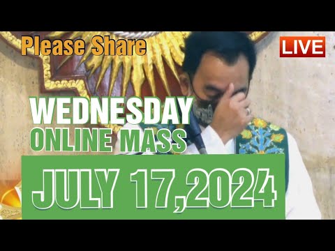 QUIAPO CHURCHIVE MASS TODAY REV FR DOUGLAS BADONG JULY 17,2024