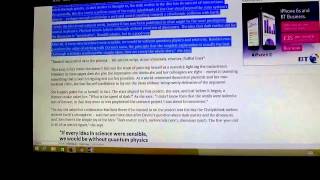 Relativity not sensible- Lisa Randall