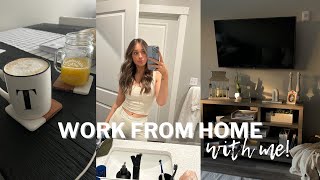 Work from Home with Me: creating my planners, establishing a morning routine, & work flows