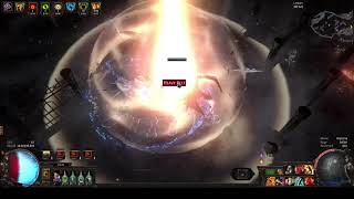 Splitting steel Trickster CI 3.25 full juice T17 fubgun method with boss has shrine buff and wisp