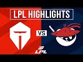 TES vs AL Highlights ALL GAMES | LPL 2024 Summer Playoffs | Top Esports vs Anyone's Legend