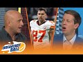 Should the Chiefs be worried about the lack of production from Travis Kelce? | NFL | BREAKFAST BALL