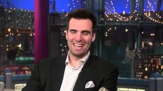 David Letterman - Super Bowl MVP Joe Flacco