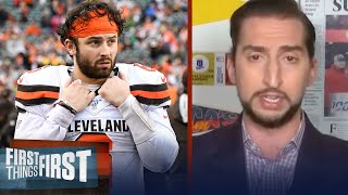 Last season humbled Baker Mayfield, but 2020 will be a test — Nick Wright | NFL | FIRST THINGS FIRST