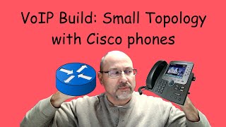 Let's build a small VoIP topology with Cisco phones.