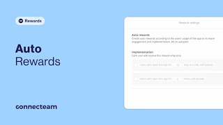 Connecteam | Rewards | Auto Rewards