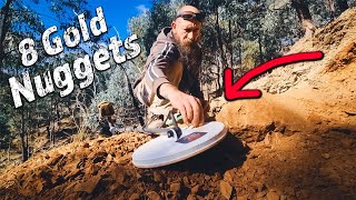 These Abandoned Australian Gold Mines Still Have Nuggets in Them! | Metal Detecting for Gold