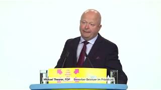 FDP-Parteitag: Bewerbungsrede von Michael Theurer zum Beisitzer am 26.04.19