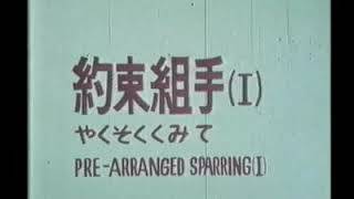 【UECHIRYU KARATEDO KENYUKAI】約束組手（yakusoku kumite 新城成博先生＆松崎賀充先生 narihiro shinjo\u0026yoshimitsu matsuzaki)