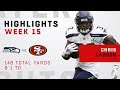 Chris Carson Highlights vs. 49ers