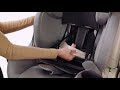 chicco onefit all in one car seat installing with seatbelt forward facing