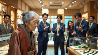 宝石店が年配の女性を無視しました...翌日、彼女は会社を買収し、従業員を解雇しました...