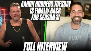 Aaron Rodgers Tuesday Returns On The Pat McAfee Show, Talks How To Rebound After Week 1 Loss