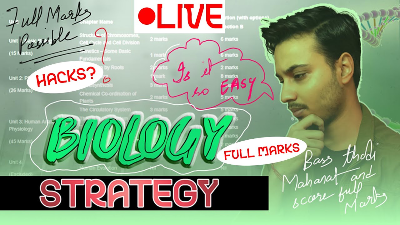 BIOLOGY STRATEGY FOR FULL MARKS | BIOLOGY | ICSE CLASS 10 | HACKER ...