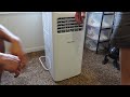 portable air conditioner unboxing and installation 8 000 btu hisense