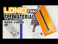 LDNIO LS50 TPE DATA CABLE unboxing....