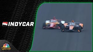 Josef Newgarden overtakes Pato O'Ward on final lap to win 2024 Indianapolis 500 | Motorsports on NBC