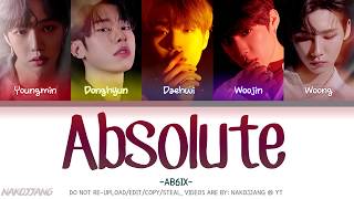 AB6IX (에이비식스) – Absolute (Color Coded Lyrics Eng/Rom/Han/가사)