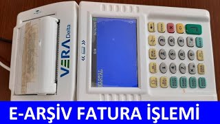 E-Arşiv Faturalı Pos İşlemi