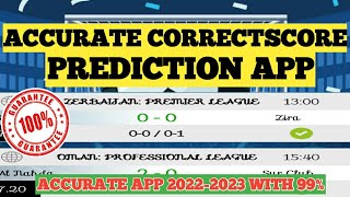 This Corectscore Prediction App Can Help You Win More Money!"#football #betting #how #prediction