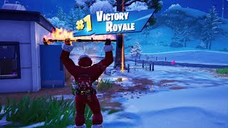 *NEW* HOOD UP SANTA SHAQ SKIN IN FORTNITE PS5 + A VICTORY ROYALE WIN! (SOLO)