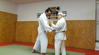 Daito Ryu age aiki exercise demonstrated by Roy Goldberg