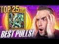 My Top 25 BEST Yugioh Card Pulls EVER RECORDED!