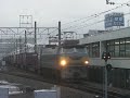 3075レＥＦ66 27牽引　静岡駅通過