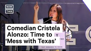 Comedian Cristela Alonzo Says It’s Time to ‘Mess with Texas’ Over Anti-Abortion Law