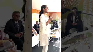 Sara Ali Khan makes a speech about Cinema and countries at Cannes 2023 #saraalikhan #cannes