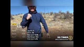 RDS Instructor Qual From AIWB Concealment - Advanced Run