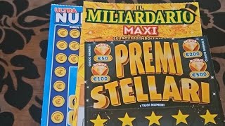 Gratta e vinci maxi miliardario ultra numerissimi premi stellari #grattaevinci #maximiliardario