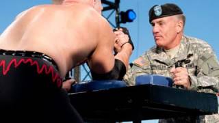 Tribute to the Troops: Arm wrestling contest