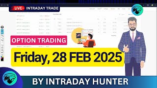 Live Bank Nifty Option Trading 📈 | Intraday Trading by Intraday Hunter