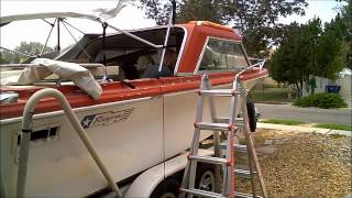 1 Boat Restoration 1973 Fiberform Major Fiberglass Repair part 1 of 7