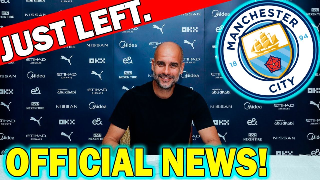 🔴 Manchester City Renew Contract With Pep Guardiola. - YouTube