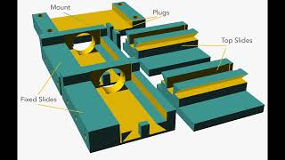 3D printed Microscope XY Table