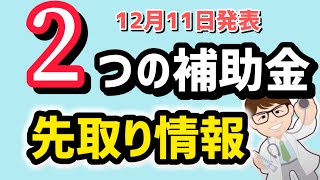 新情報・２つの補助金・最新情報チェック方法・事前に補助金開始情報を見つける方法とは【中小企業診断士・行政書士 マキノヤ先生】第2005回