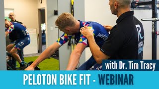 Peloton Bike Fitting with Dr. Tim