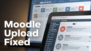 How To Fix Moodle Not Working | Fix Moodle Upload Error (Solved) - Step by Step