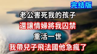 完結版！ 老公害死我的孩子，還讓情婦將我囚禁，重活一世，我帶兒子飛法國他急瘋了 #小說#情感故事