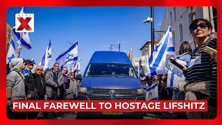 Final Goodbye to Slain Hostage Oded Lifshitz: A Family's Heartbreaking Farewell | NewsX