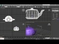 3ds Max Tutorial - How to move, rotate, scale objects and navigate in the viewports