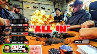 Gambling My Car Payment in WILD Garage Poker Game! (Home Game Hero EP. 1)