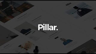 Pillar WordPress Theme - Theme Options Overview