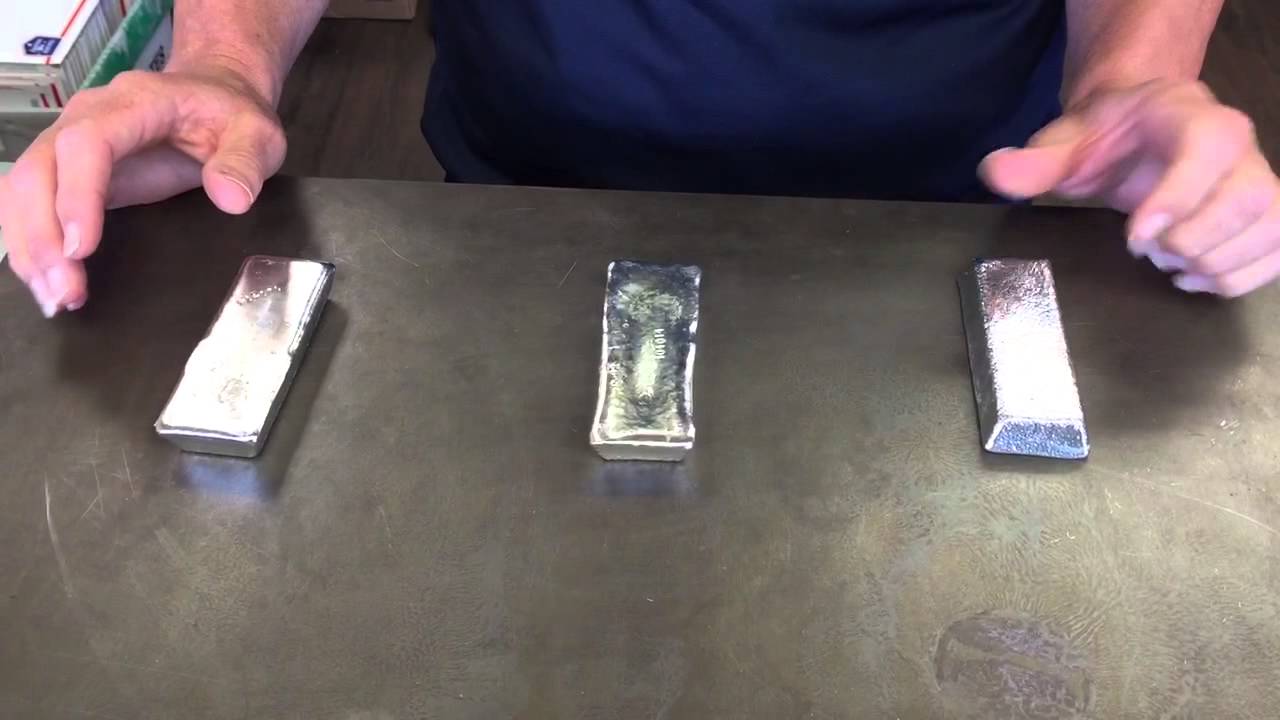 New Ingot !RotoMetals FAQ On Pewter Ingot Alloys - YouTube