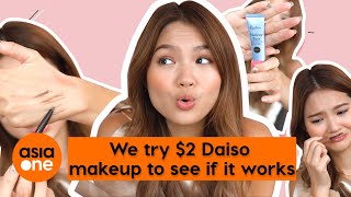 Feeling Fab: We try $2 Daiso makeup to see if it works