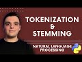 Master Tokenization & Stemming in NLP with Python - Step-by-Step Tutorial
