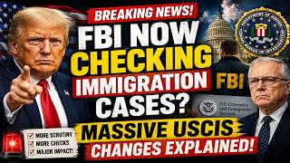 FBI Now Checking Immigration Cases? Massive USCIS Changes Explained!