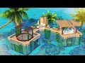 UNDERWATER ECO TINY HOUSE  💙🌴 | The Sims 4: Eco Lifestyle | Speed Build (No CC)